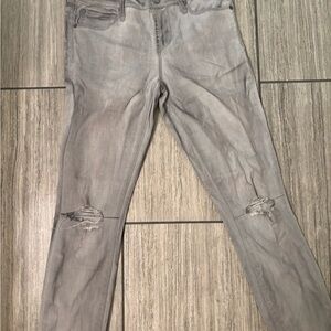 Articles Of Society Light Gray Skinny Jeans